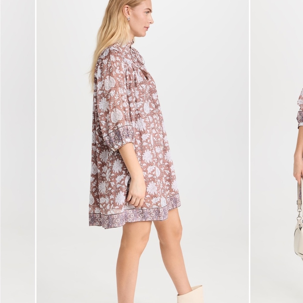 Marea by Liz Joy Georgia Mini Floral Patterned Dress Small - Picture 6 of 11